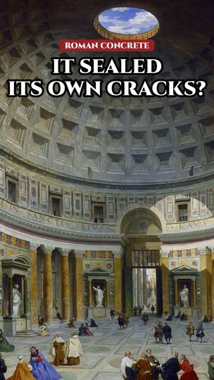 Cover image for the video: Roman Concrete Self Healing: Why It Lasted 2,000 Years